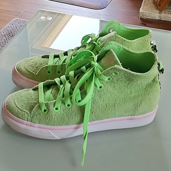 ADIDAS Nizza Suede Leather High Top Sneakers - Picture 4 of 11